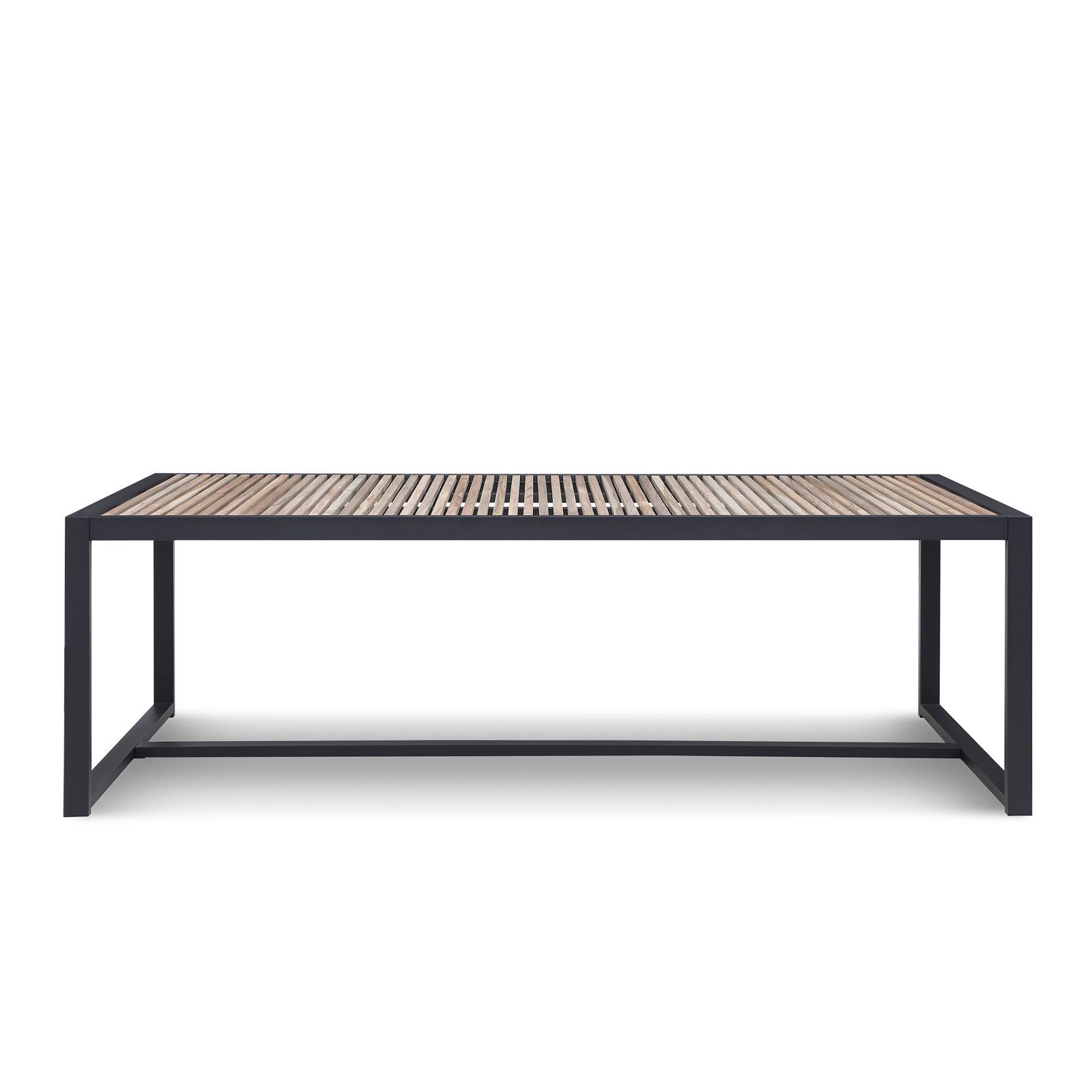 Pawni Teak Outdoor Dining Table with Custom Cover