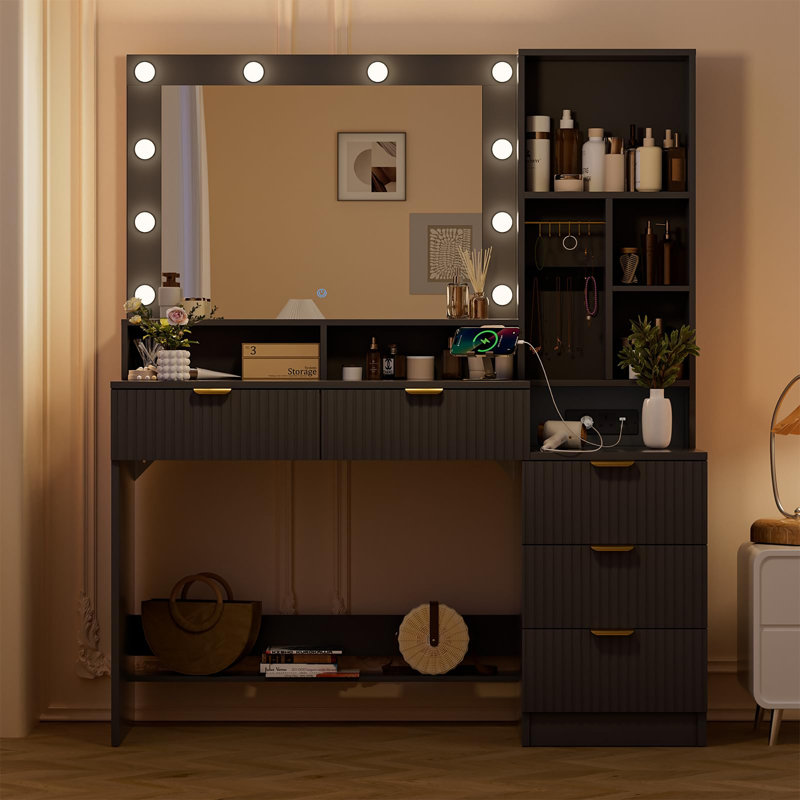 Dressing Table, Black
