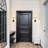 1-Light Wall Sconce Wall Lamp With Fabric Shade (Set Of 2)