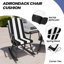 Ensemble de coussins de siège / dossier Adirondack d'extérieur de l 20 po x P 20 po x H 2,4 po (ensemble de 2)-2012420174-2012420164