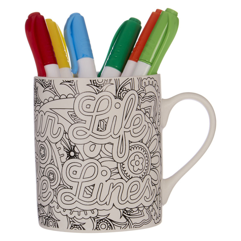 Ahzab Bone China Coffee Mug