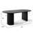 Anirudha 79"  Oval Wood Double Pedestal Base Dining Tables-94225065