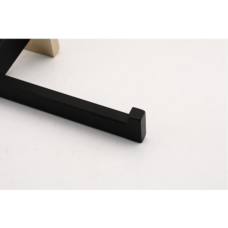 Bathroom 4 Hardware - Modern Style And Hidden Mounting Holes. Quality Stainless Steel, Prevents Rust & Corrosion. Scratch- Longevity. Convenience. Gold + Matte Black Appeal. Effortless Installation