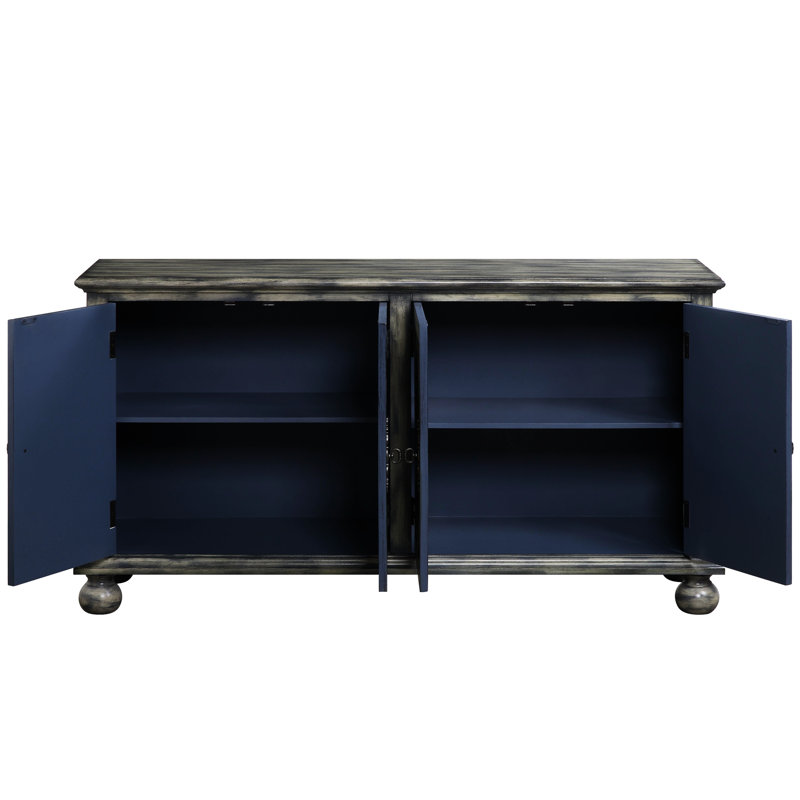 Armoire rustique grise avec amplement d'espace intérieur - Rangez facilement vos objets de style moderne et pratique