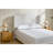 Tall 54" Headboard Queen Bed - Minimalist Beauty, Textured Upholstery, Solid Wood Feet, No Box Spring, Gorgeous Bedroom Upholstered Frame Gracefulness, Chenille, Metal Base, Loveliness-778521084