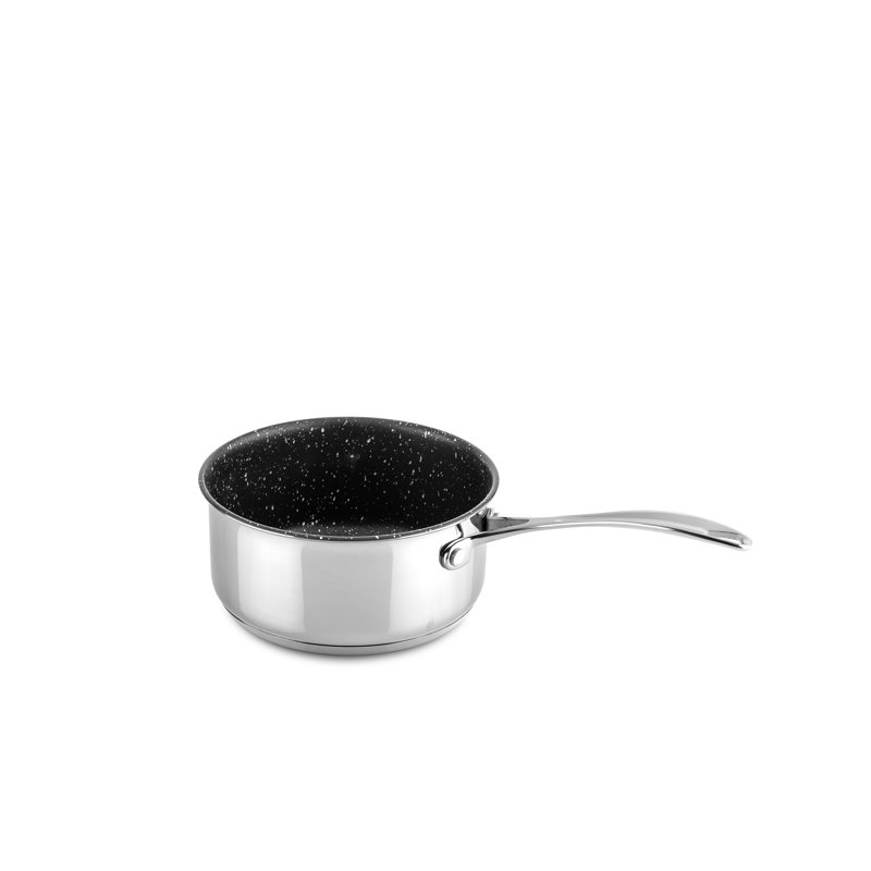 Casserole Glamour Diamond avec couvercle 6,3 po - 12 pièces - Acier inoxydable
