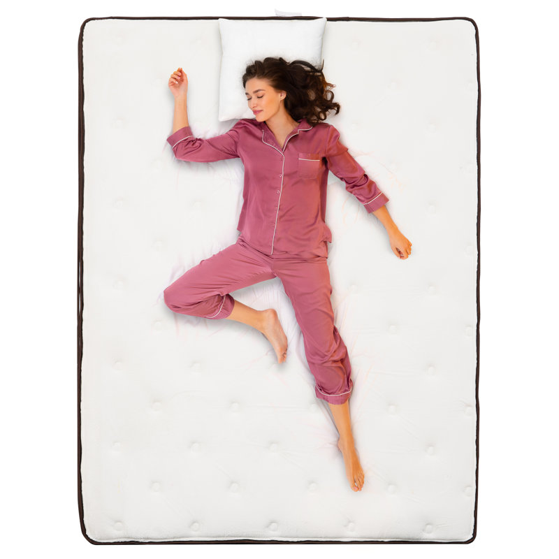 Orthopedic Mattress 12 Inch Plush Quilted-Top Mattress, Queen