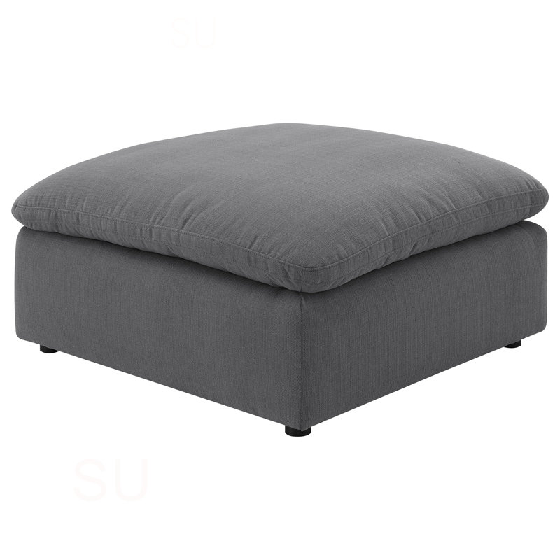 Repose-pieds gris anthracite Greeley