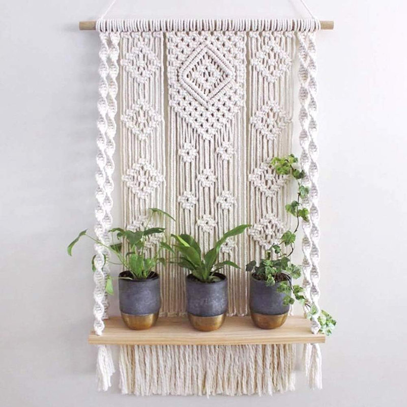 Étagère murale Macrame
