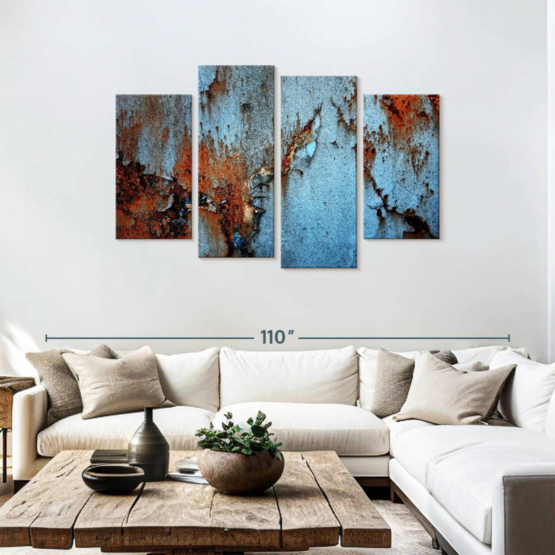 Avery Rust, 48" H x 75" W