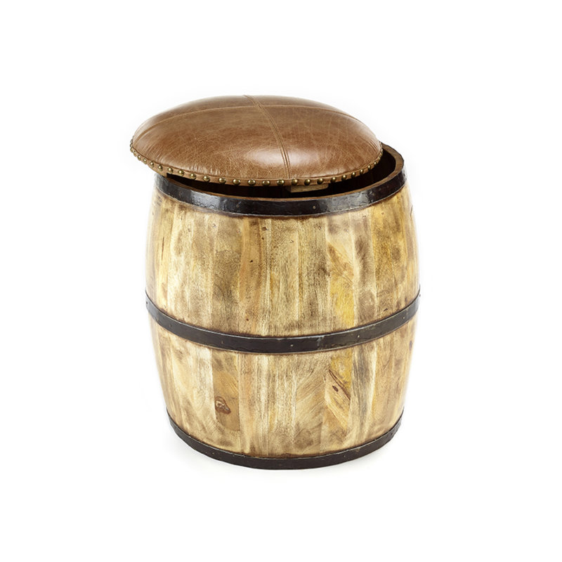 Serlin Wood Accent Stool