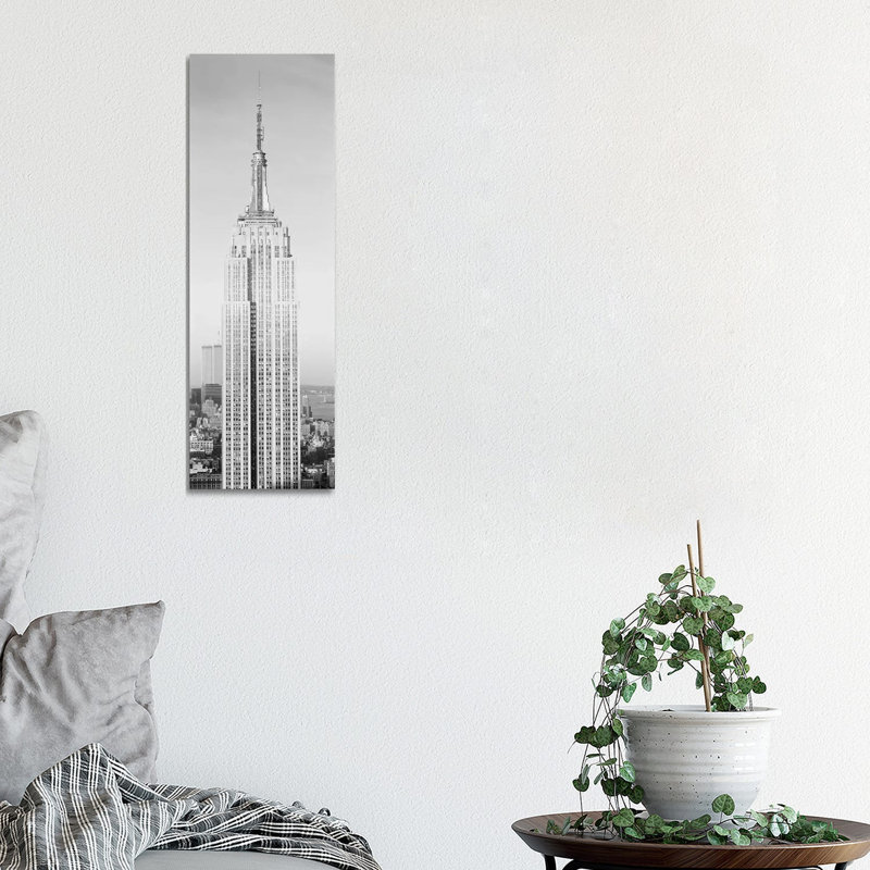 Empire State Building, NYC I by Panoramic Images - Wrapped Canvas Panoramic Print, 30.48 cm H x 91.44 cm W x 1.91 cm D
