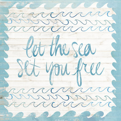 "Sea Set You Free", reproduction sur toile tendue