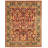 One-of-a-Kind Rectangle 8' X 10'2" New Age Wool Area Rug in Blue/Dark Red/Beige