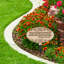Rose Quote Oval Garden Lawn Plaque-237580209-237580200