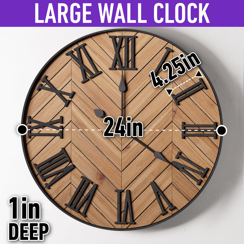 Kamyria Iron Wall Clock
