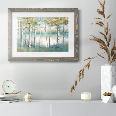 Aspen Lake, reproduction d'art encadrée sur papier