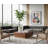 Ronaldo Oak Veneer Square Coffee Table