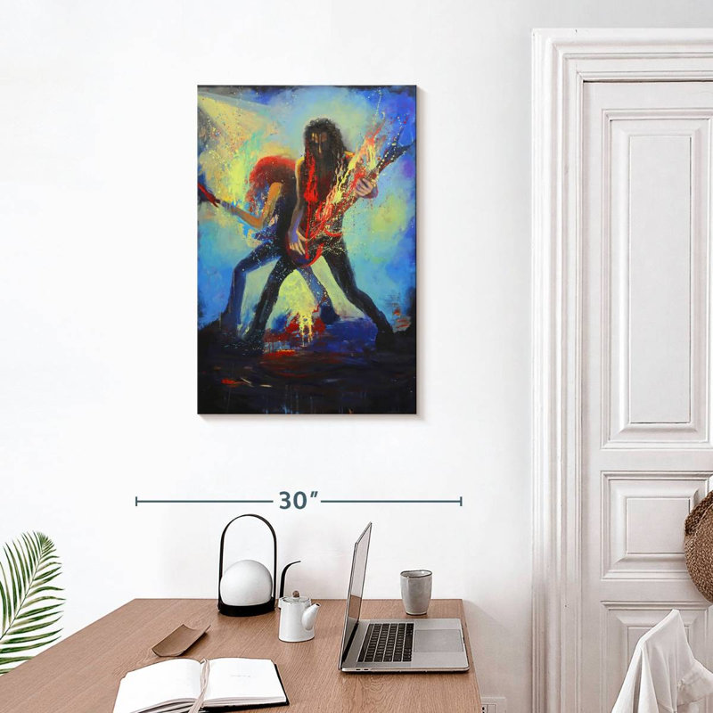 Abarca Rock And Roll, 30" H x 20" W