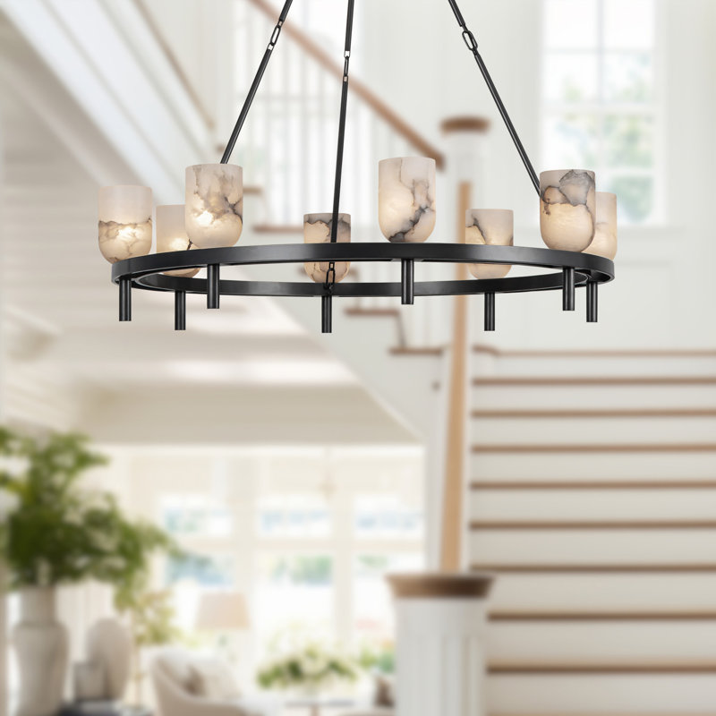 Lucian 8 - Light Chandelier, Urban Bronze