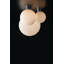 Veronica 1 - Light Chrome/White Sphere Pendant-1305253201-1257690498