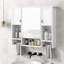 Armoire murale de salle de bain avec miroir-831824986