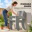 6 - Person Patio Dining Set with Rectangular Table