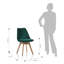 43cm H Velvet Upholstered Side Chair-70463410