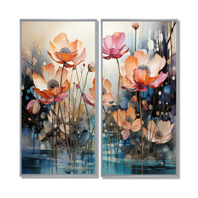 Lotus en harmonie - impressions florales de lotus sur toile