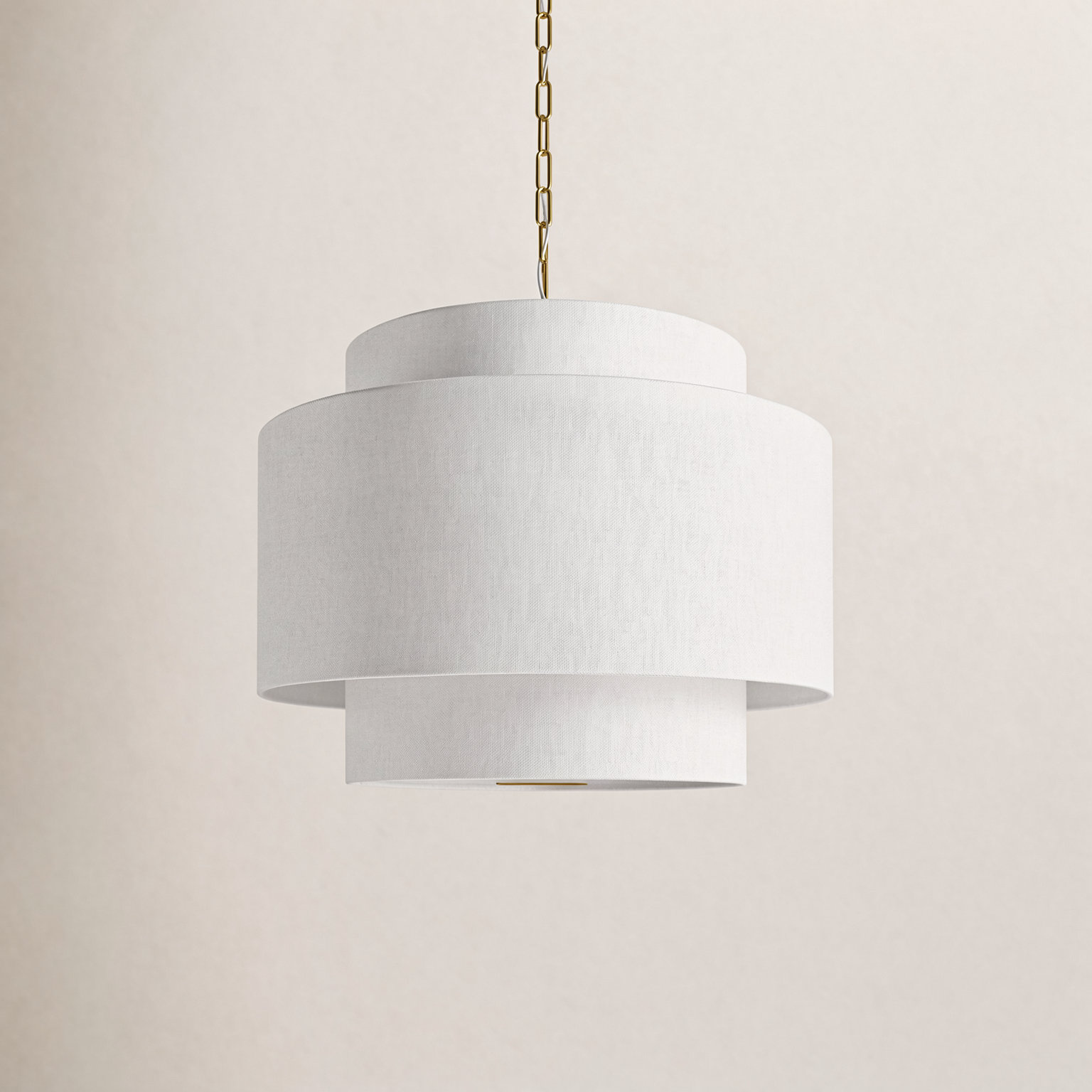 Tanyel 3-Light Chandelier, Burnished Brass