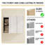  Armoire de salle de bain murale Cranor avec rangement ouvert et fermé-1107248991-1107248990