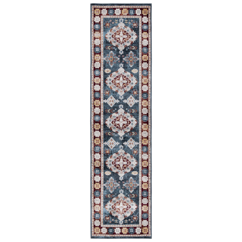 Bayside Performance Machine Washable Oriental Rug, Runner 2'2" x 8'