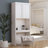 Paramount Vanity/Desk Storage Cabinet with Drawer-940172254