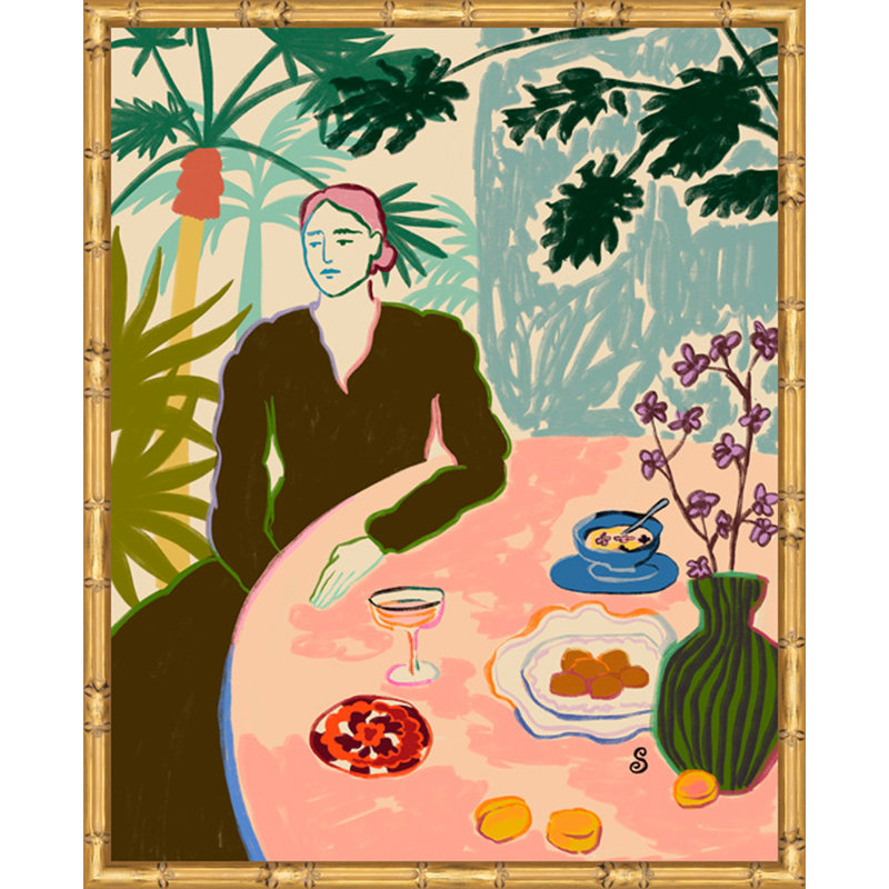 Tropical Brunch, 21.5" H x 17.5" W