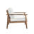 Lyon 5-Piece Solid Acacia Wood Outdoor Set With Sofa, 2 Chairs, Coffee & End Table-1369084737
