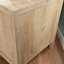 Tisdall - Table de chevet 1 tiroir en châtaignier craie-573821124