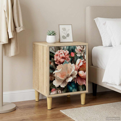 36 cm W Bedside Table
