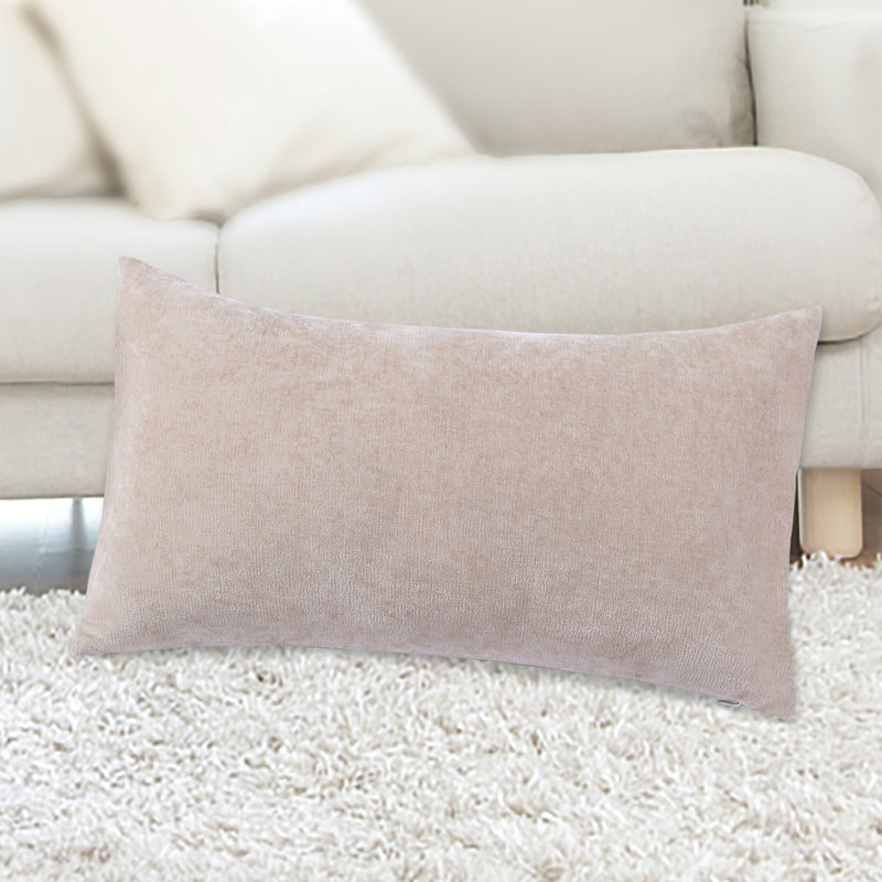 Housse de coussin en velours, Beige