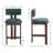 Francile Upholstered Stool with Solid Wood Frame-352002164-352002165