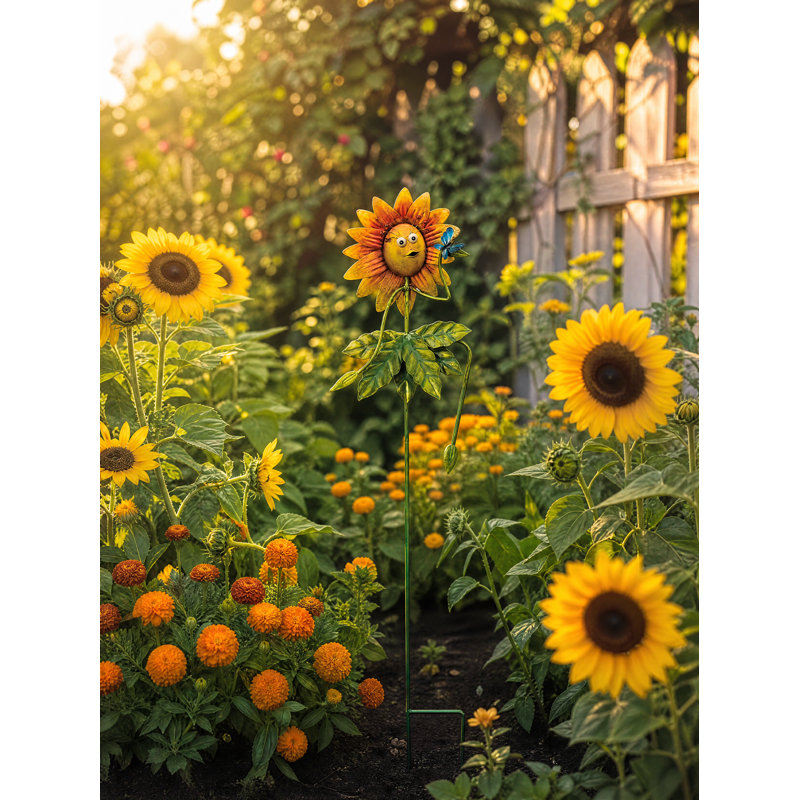 Piquet de jardin Be Jolly, Tournesol