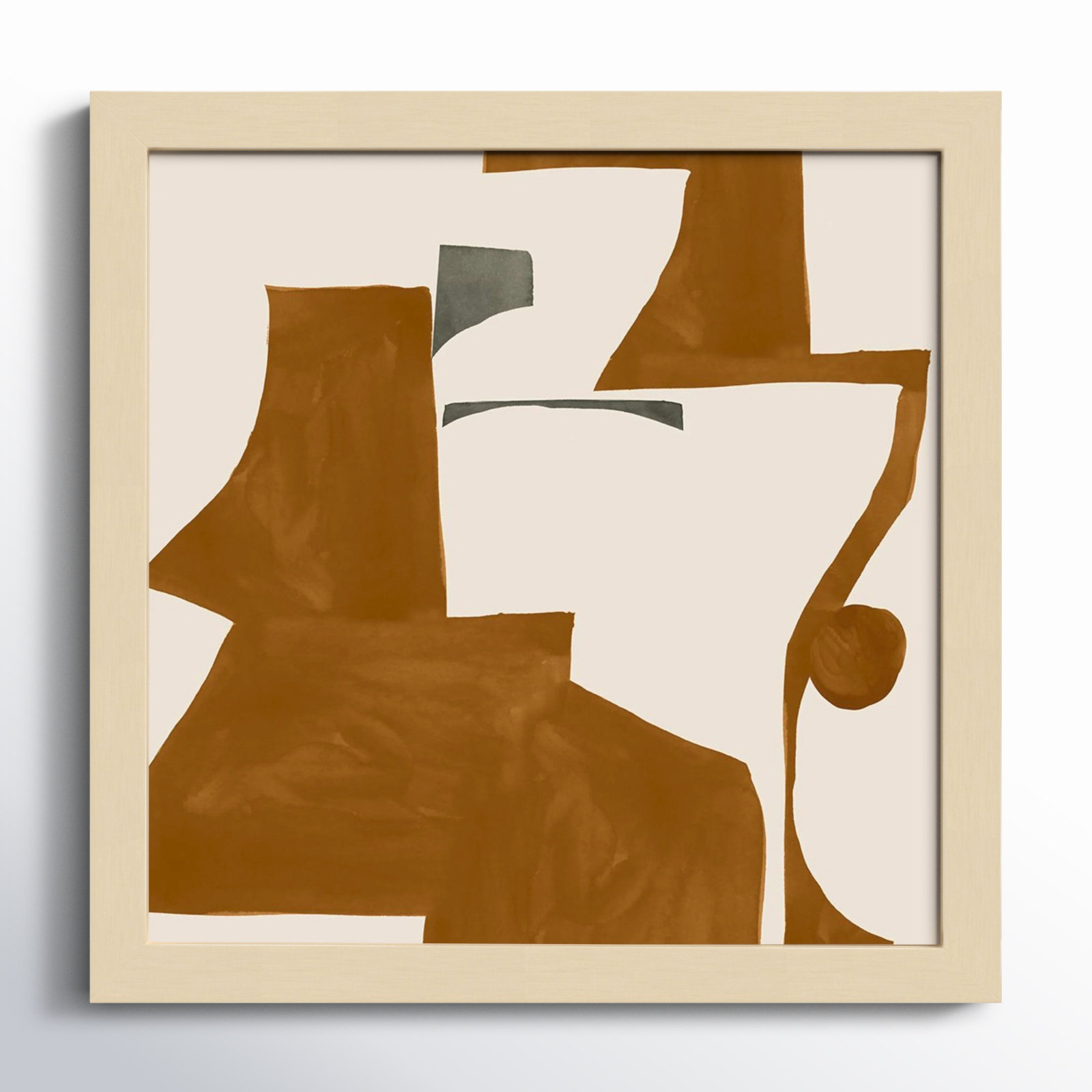 Forecast by Sozi, 13" H x 13" W x 1" D, Brown