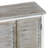 63 in. White Solid Wood 6 Door Sideboard Buffet Table