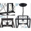 Luminaire suspendu géométrique à 1 lumière Soleil-2055669119