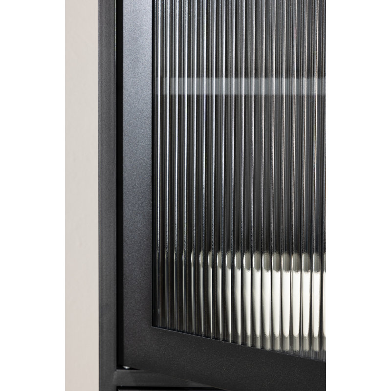 Ashveer 160cm Kitchen Pantry, Black
