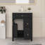 Meuble-lavabo autoportant 24 po avec lavabo en céramique 24 po-680070723