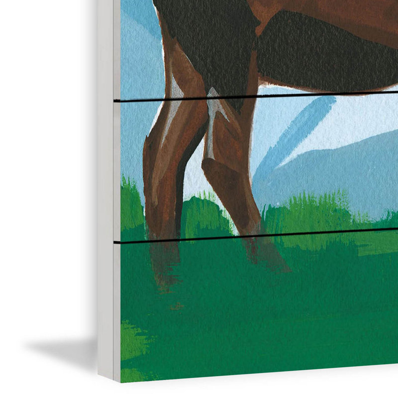 Molly Rosner - No Frame Painting on Wood, 61cm H x 61cm W