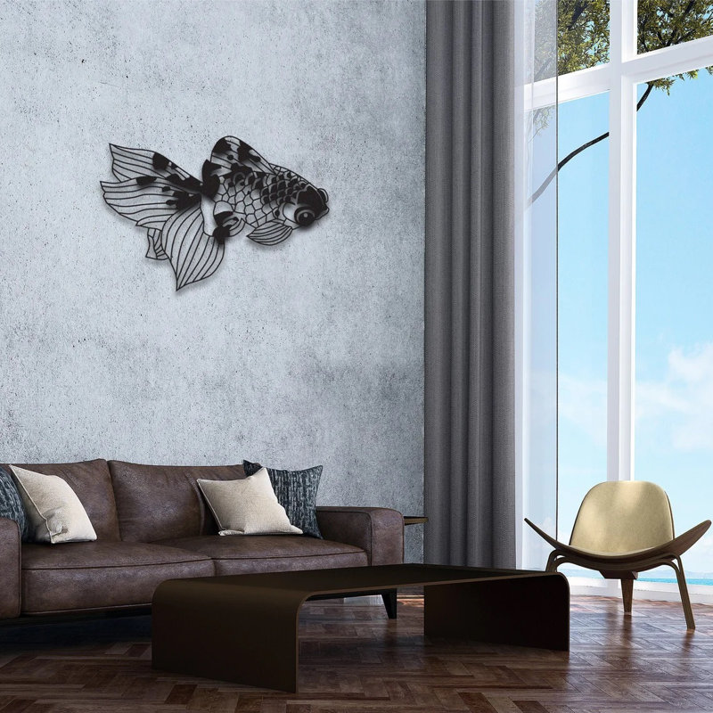 Handmade Coastal Animals Wall Decor on Metal