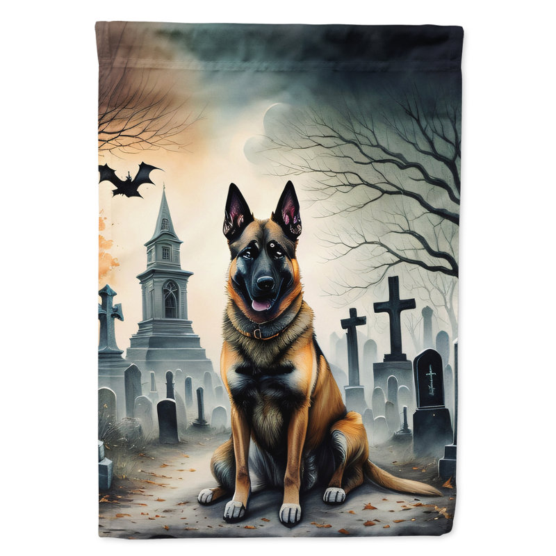 Drapeau belge du jardin d'Halloween malinois