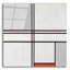 "Composition No. 1 gris et rouge, 1935" par Piet Mondrian-1421021530