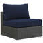 Ensemble modulaire d'extérieur 7 pièces Modway-31483374